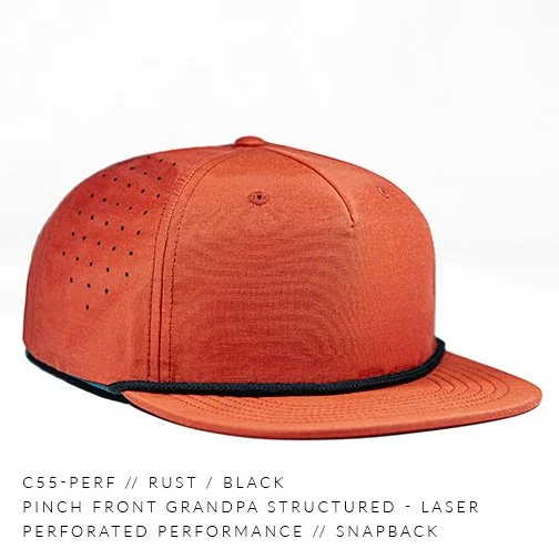 c55-PERF // Pinch Front - Gramps Perforated Performance // Custom